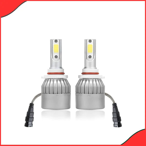 C6 9005 LED Headlight Bulbs – 2pcs Car Set - car led lights