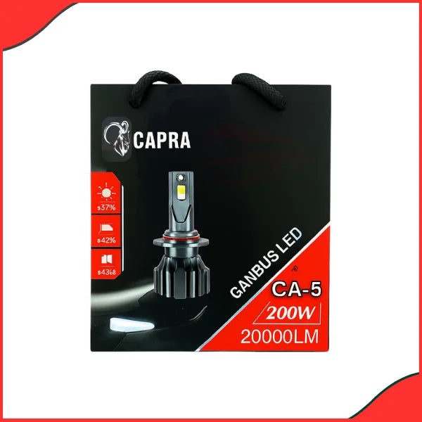 Capra Canbus H4 LED Headlight Bulbs – 200W 20000LM High-Brightness Car Lights - best led lights