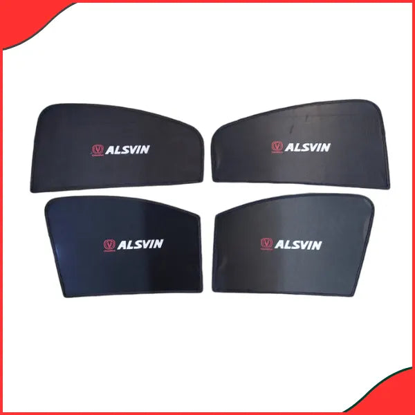 Changan Alsvin 2020-2022 Side Window Sunshade Installed - Perfect Fit UV Protection