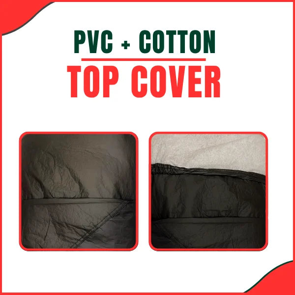 Honda Civic Car Top Cover – Waterproof, Non-Woven, Windproof & UV Protection (2022–2023 Models) - PVC Cotton