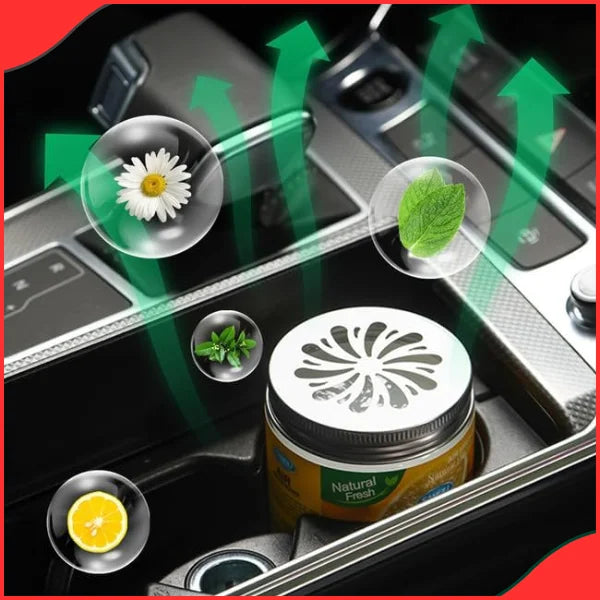 Jello Lemon Car Air Freshener Gel – 220g Home & Car Interior Perfume - Good Quality