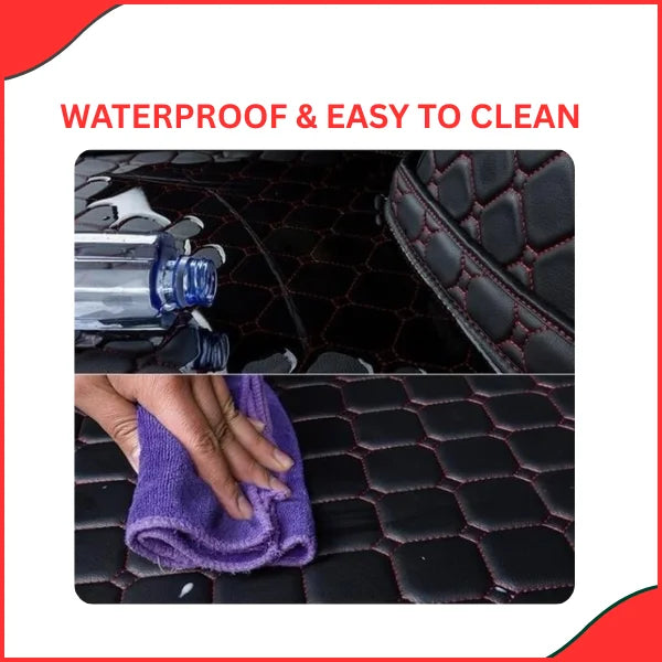KIA Sportage 7D Trunk Mat – Black Custom Fit for 2019-2021 Models