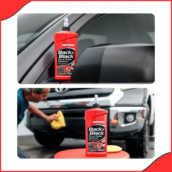 Mothers Back-to-Black Trim & Plastic Restorer – 12oz (6112)