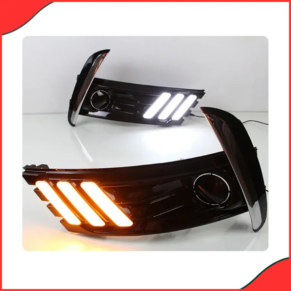 Toyota Corolla 2017–2021 DRL Fog Lamp Covers – Mustang Inspired Look - Best Quality