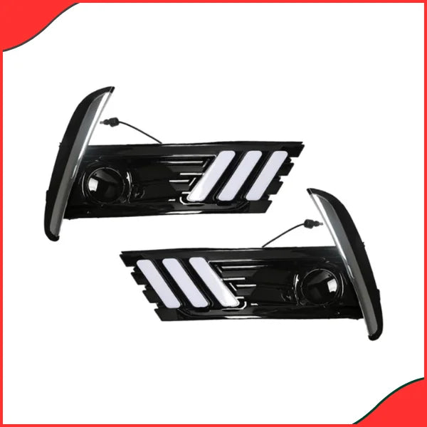 Toyota Corolla 2017–2021 DRL Fog Lamp Covers – Mustang Inspired Look - Latest