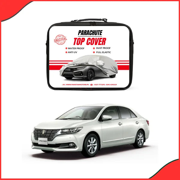 Toyota Premio 2007–2017 Car Cover – Waterproof Parachute Fabric, UV-Resistant & Dustproof Full Body Protection