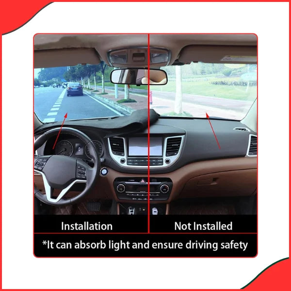 Toyota Vigo Dashboard Mat – 2005 to 2012 (Anti-Slip Cover) - Latest