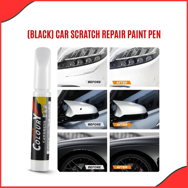 Waterproof White Car Scratch Fix Pen Applied on White Car Body for Instant Repair
