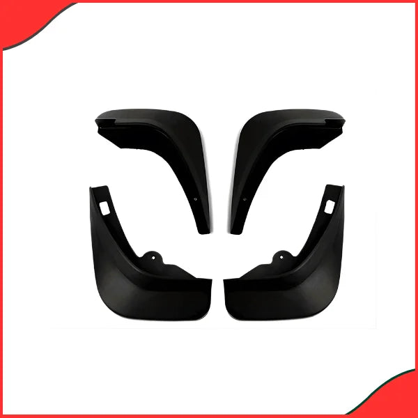 Close-up of Corolla 2014-2017 Mud Flaps - Advanced TPE Plastic Material