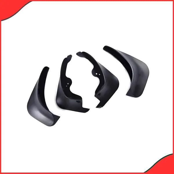 Close-up of Vitz 2017-2021 Mud Flaps - Durable TPR Rubber Material