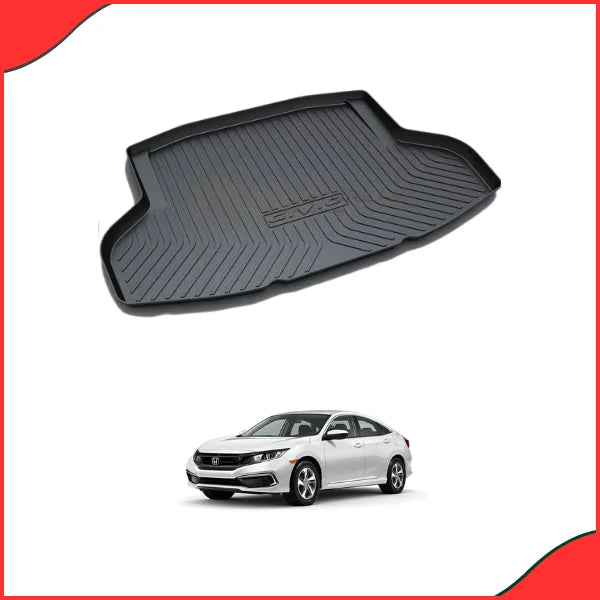Full range of 7D, 9D, and TPE plastic car trunk mats for all vehicles in Pakistan, featuring waterproof leather and high-walled diggi protection trays at PakistanMotors.pk.