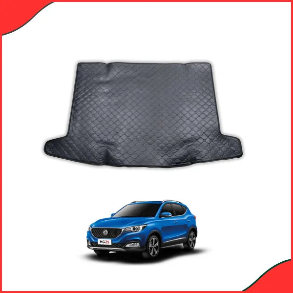 Premium 7D Trunk Mats for Toyota, Honda, and Kia in Pakistan – Waterproof black leather boot liners with diamond stitching at PakistanMotors.pk.