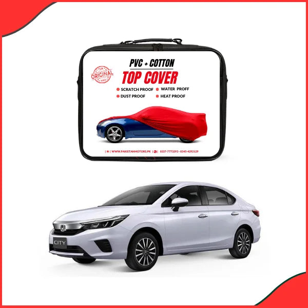 Full Body Honda City Top Cover – UV Resistant & Durable