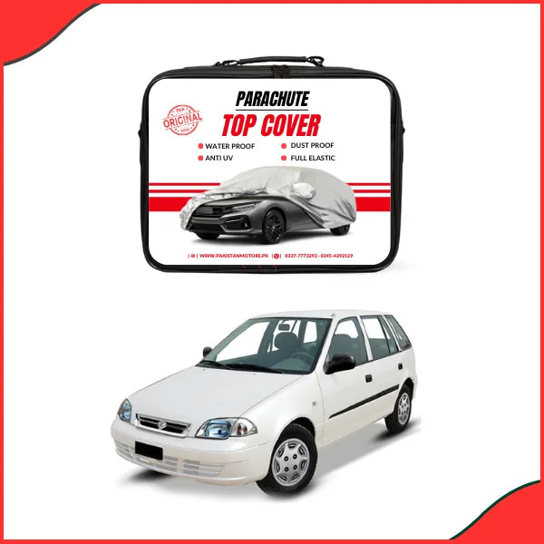 Suzuki Cultus Car Top Cover – Full Body Protection, Waterproof & UV Resistant