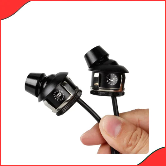 2Pcs Angel Wings LED Lights  Universal Side Mirror Decoration