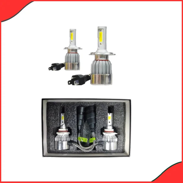 AC6 LED Headlight Bulbs (12V 50W 6000LM) – High Brightness Car Lighting  System - Best LED Lights in pakistan with cheap price