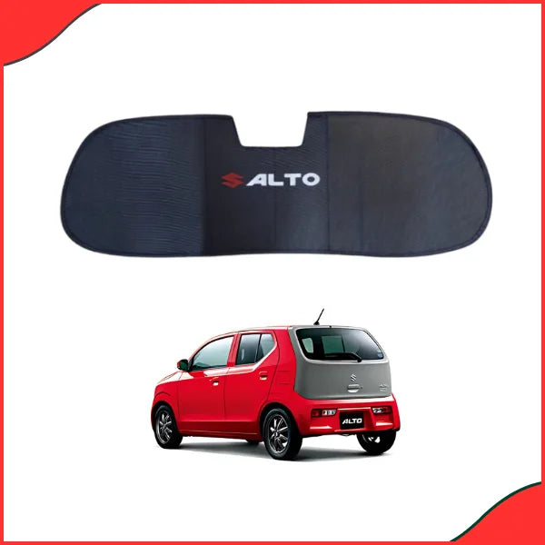 Back Screen Sun Shade for Suzuki Alto – Model 2019–2024  UV Protection & Custom Fit