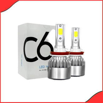 C6 9005 LED Headlight Bulbs – 2pcs Car Set -  car led lights