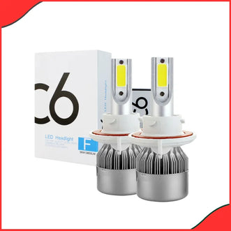 C6 H11 LED Headlight Bulbs (Set of 2) – High Brightness Car Lights - Latest