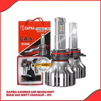 Capra Canbus H11 LED Headlight Bulb – 300W 30000LM High Power