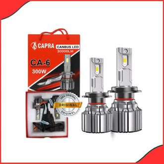 Capra Canbus H4 LED Headlight Bulbs – 300W 30000LM High-Power Lights