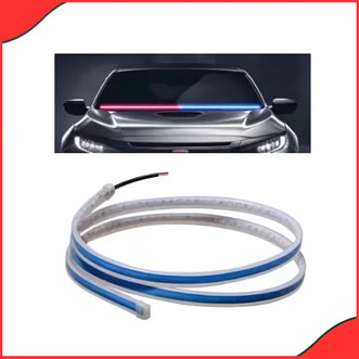 Car Dashboard Police LED Strip Light – Flexible Red & Blue Warning Lamp