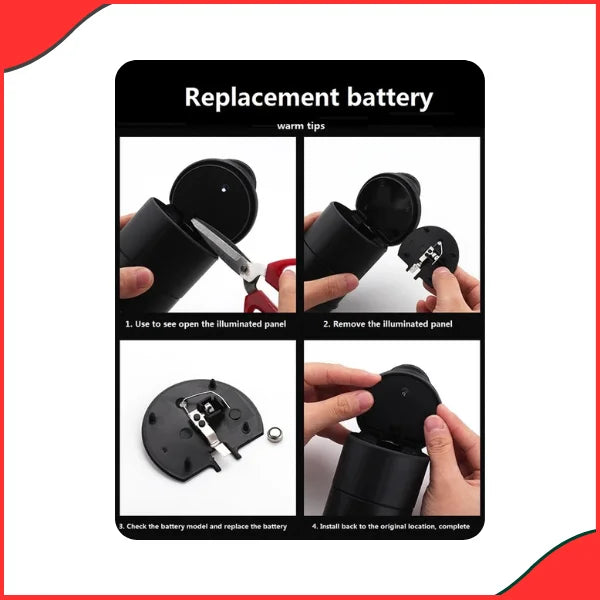 Car 4S Ashtray with LED Light – Portable Smokeless Auto Ash Tray - latest