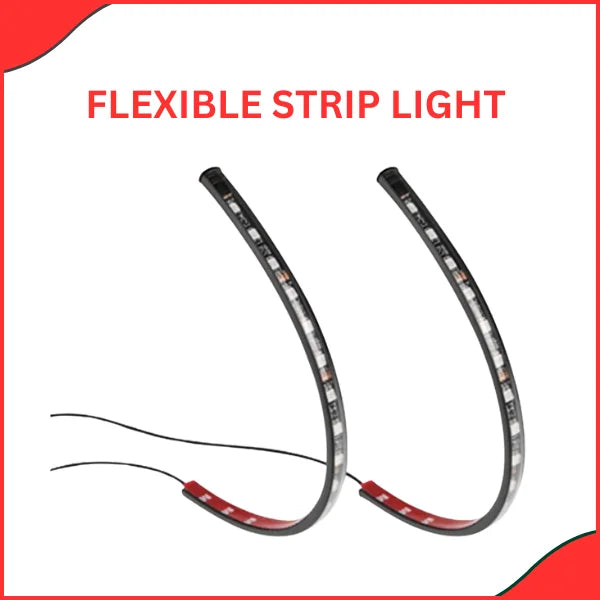 Car Atmosphere LED Light Set – 12 RGB LEDs  Music Sync, Multi-Color Interior Glow - Good Material