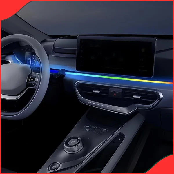 Car Dashboard LED Ambient Light Strip  USB Powered, Multi-Color & Smart Control
