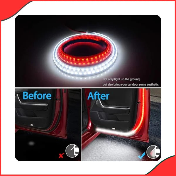 Car Door Warning LED Strip Lights – Auto Safety Lamps - Car LED Strip Lights