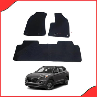 Carpet Floor Mats for Hyundai Tucson 2019–2024