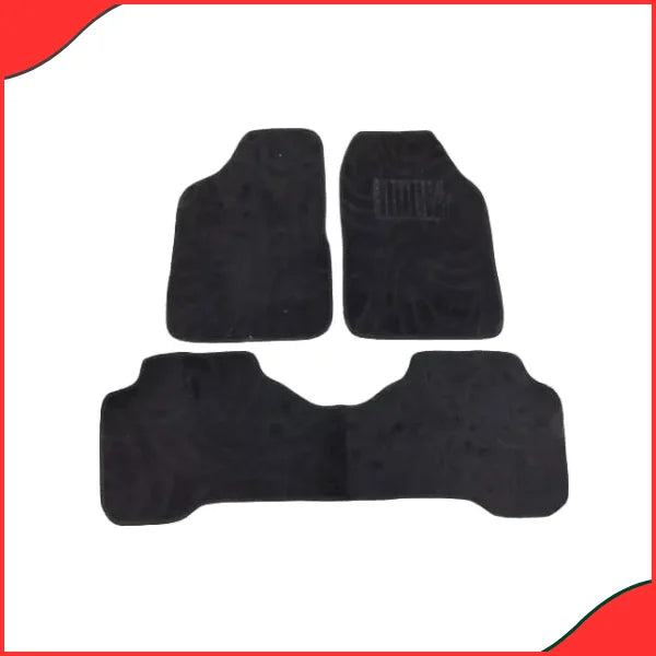 Changan Alsvin Carpet Floor Mats – Black 3-Piece Set (2020–2021 Model)
