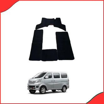 Changan Karvaan Black Carpet Floor Mats (2019-2021)  4-Piece Set, Premium Protection