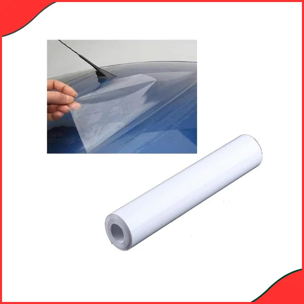 Clear Car Paint Protection Film – Transparent TPU (20cm x 3ft Per Foot) - Good Material