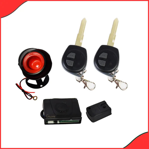 Cyclone Car Security System  Advanced Anti-Theft & Keyless Entry Protection - Best Material