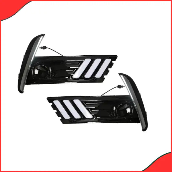 DLAA LED Fog Lamps with DRL for Toyota Corolla (2017-2020)  Enhanced Visibility & Sleek Design - Latest Model