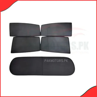 Daihatsu Mira Sunshades (5-Piece Set)  Back & Side Windows  UV Protection & Custom Fit