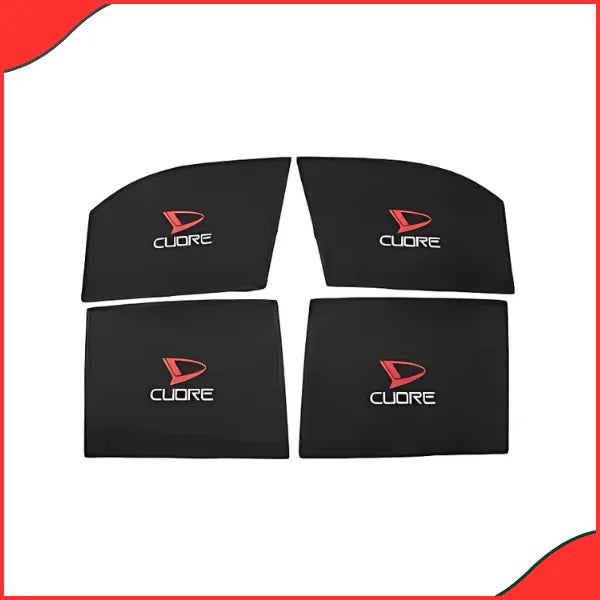 Daihatsu Cuore Side Window Sun Shades – Set of 4 (2002–2012 Models) - Latest