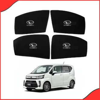 Daihatsu Move Side Window Sun Shades with Logo – Set of 4 (2014–2018 Models) - Latest