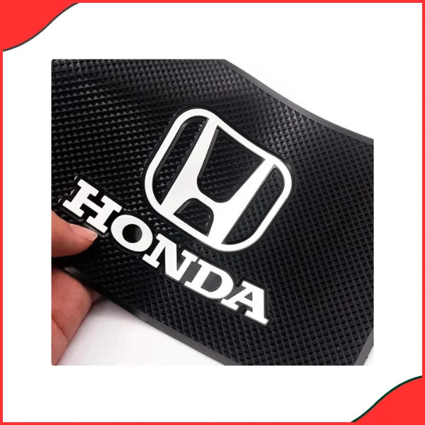 Dashboard Mat Non-Slip Silicone – Honda Logo  Anti-Skid Car Pad - Good Material