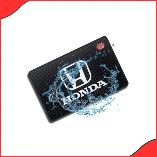 Dashboard Mat Non-Slip Silicone – Honda Logo  Anti-Skid Car Pad - High Quality