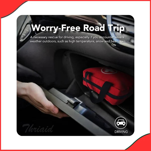 Emergency First Aid Medical Kit – Portable Safety Bag for Home, Office & Travel
