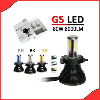 G5 LED Headlight Bulb – H11  Ultra-Bright, Energy Efficient & Long-Lasting - New