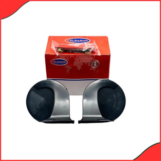 Gleason premium dual-tone car horn set for loud and clear vehicle alert sound.