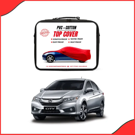 Honda City 2009–2021 Car Top Cover – Waterproof & Scratchproof Non-Woven Protection - Latest