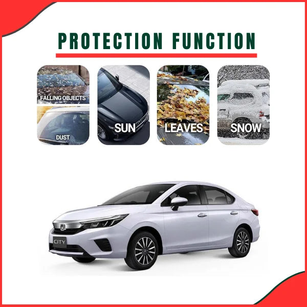 Honda City 2022–2025 Car Top Cover – Waterproof & Scratchproof Non-Woven Protection