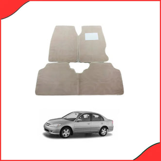 Honda Civic 2005 Carpet Mats  Premium EVA Magic Sheet & Logo – Ultimate Protection