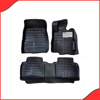 Honda Civic 5D Custom Floor Mats – Black  3-Piece Set (2012-2016)