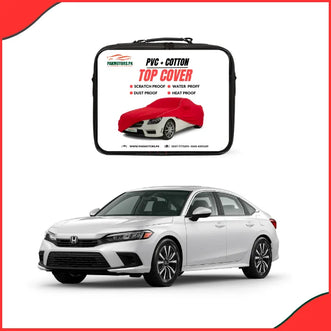 Honda Civic Car Top Cover – Waterproof, Non-Woven, Windproof & UV Protection (2022–2023 Models)
