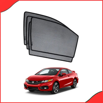 Custom fit magnetic window sun shades for Honda Civic 2012-2015 rebirth model for UV protection